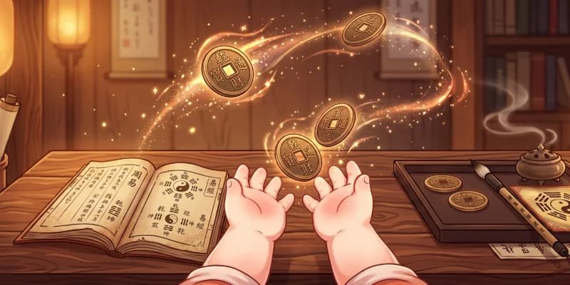 Gieo đồng xu để xem quẻ Kinh Dịch