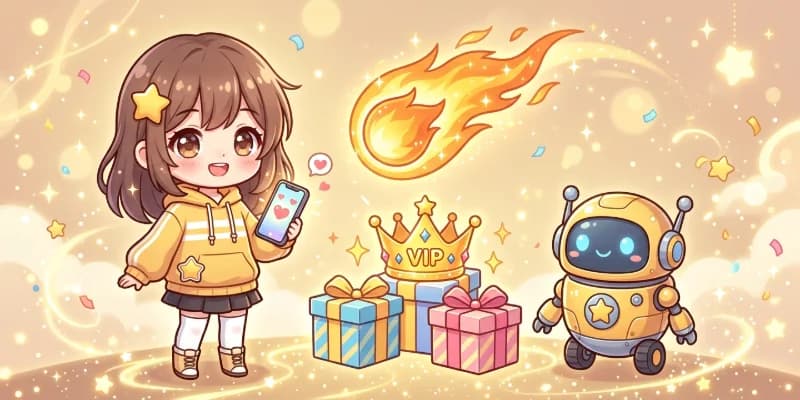 Streak đăng nhập và mời bạn bè nhận VIP miễn phí trên topho.site