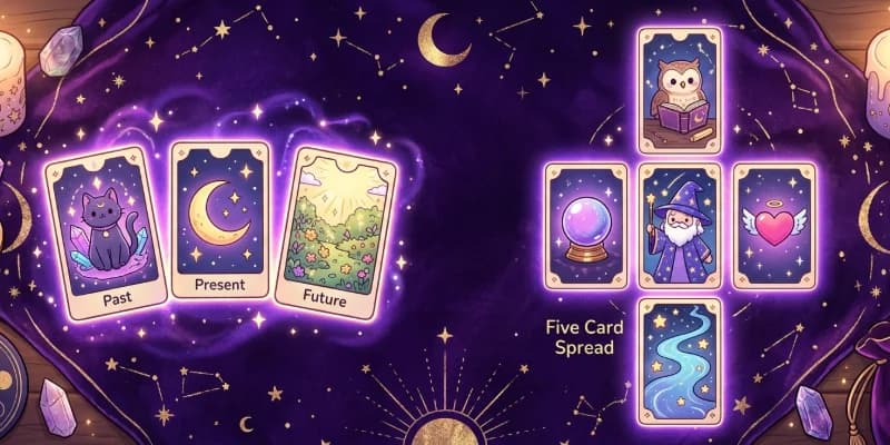 Các kiểu trải bài tarot - từ 1 lá đến Celtic Cross