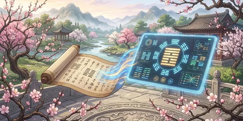 Mai Hoa Dịch Số — từ cuộn thư cổ đến ứng dụng AI hiện đại