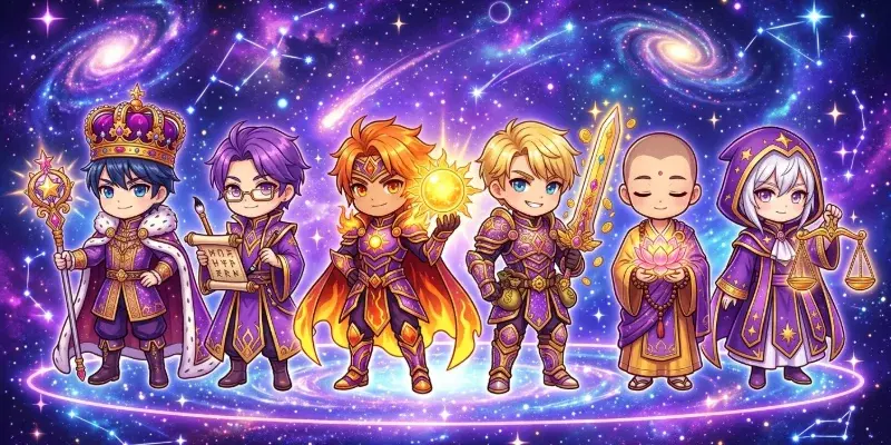 6 chính tinh nhóm Tử Vi