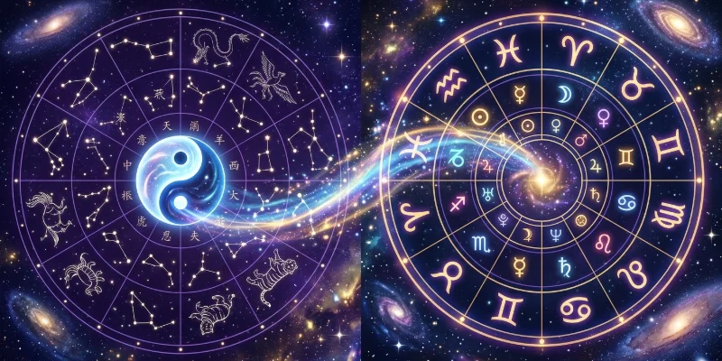 So sánh Tử Vi với chiêm tinh Tây phương