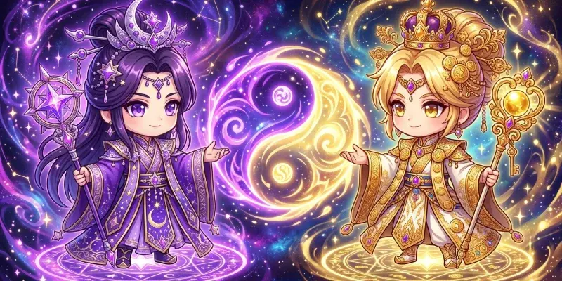 Tử Vi - Thiên Phủ đối xứng