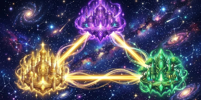 Tam hợp - 3 cung liên quan