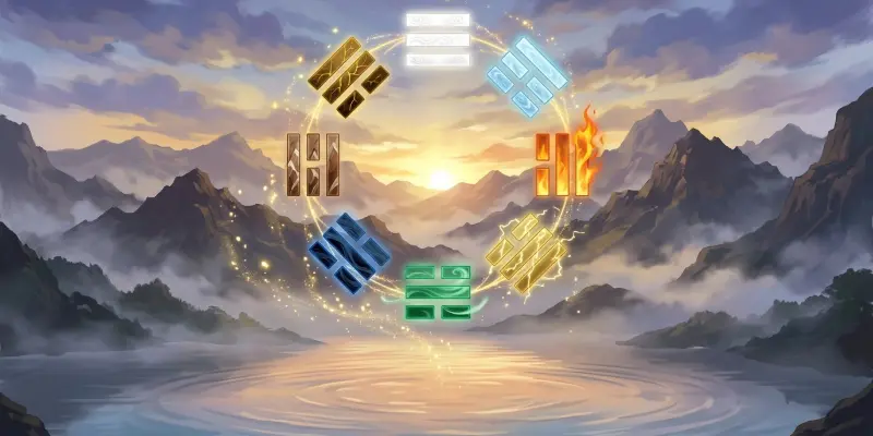 Bát Quái — 8 Quẻ Đơn