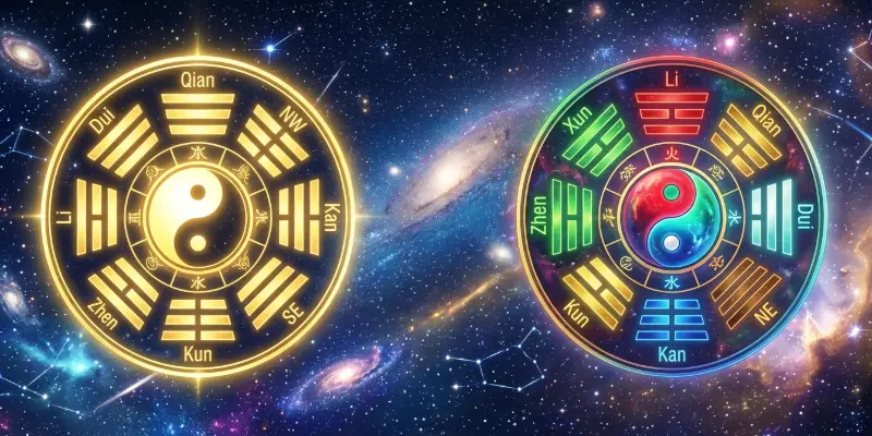 Tiên Thiên vs Hậu Thiên Bát Quái